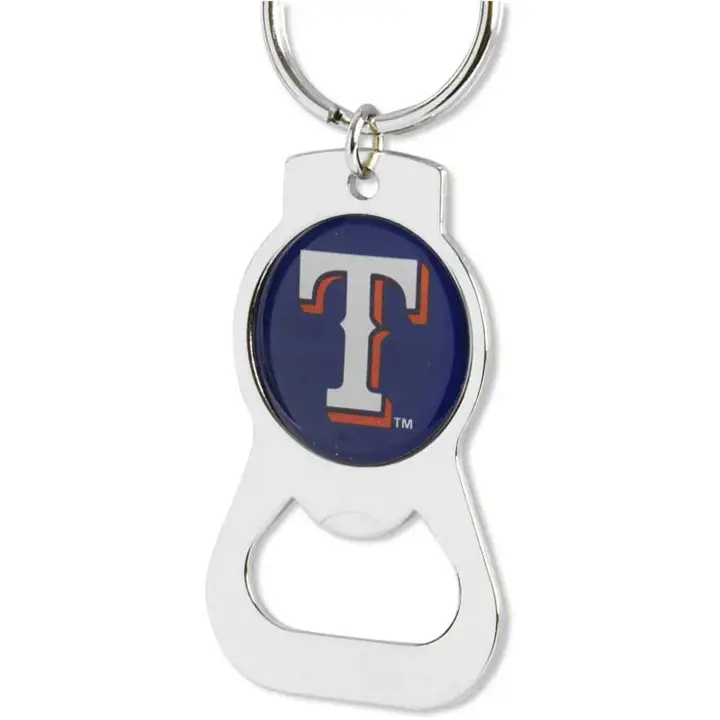Ouvre-bouteille porte-clés TX RANGERS Aminco argent/marine