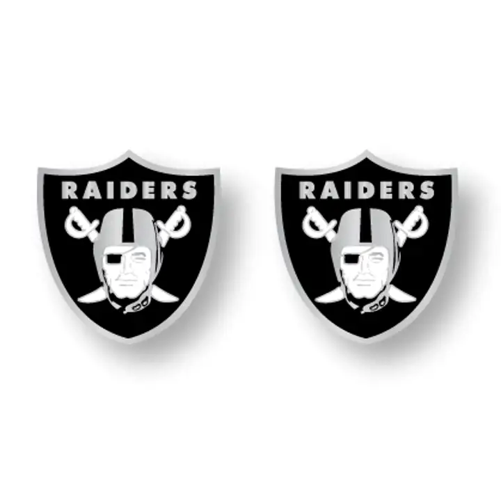 Boucles d'oreilles clous logo LV Raiders Aminco