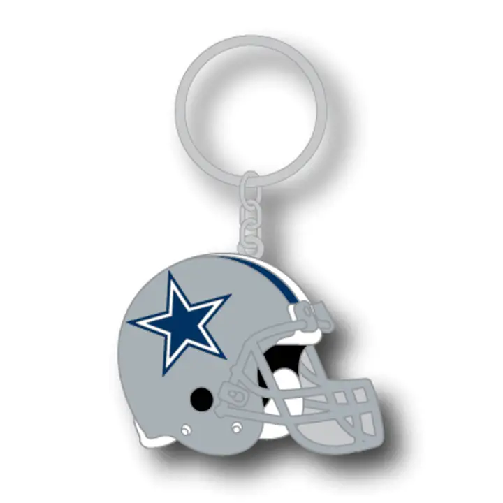 Porte-clés Casque en métal COWBOYS Aminco