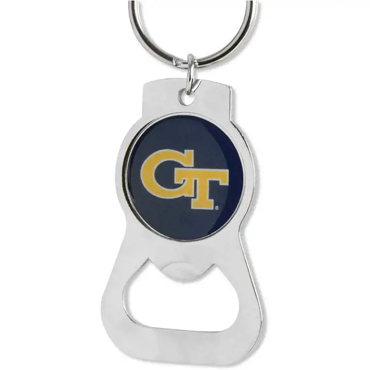 Ouvre-bouteille porte-clés Ga Tech Aminco marine/or/argent