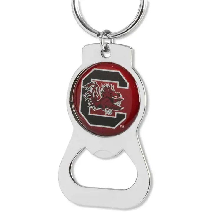 S Carolina ouvre-bouteille porte-clés Aminco  rouge cramoisi/argenté