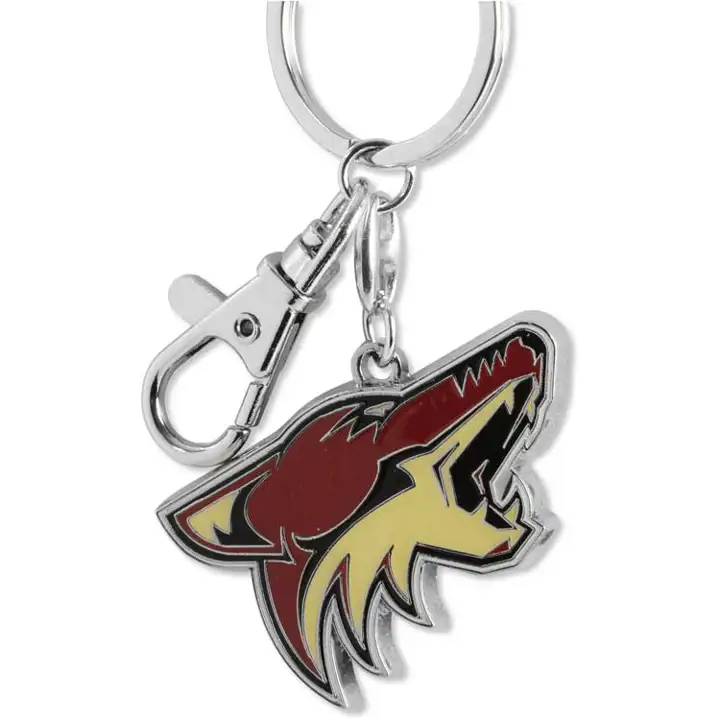 Porte-clés épais COYOTES Aminco arg/marron