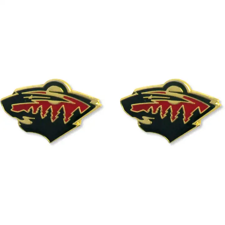 Boucles d'oreilles clous logo WILD Aminco