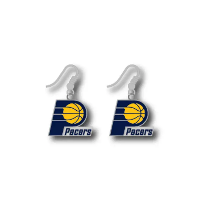 Boucles d'oreilles pendantes logo PACERS Aminco