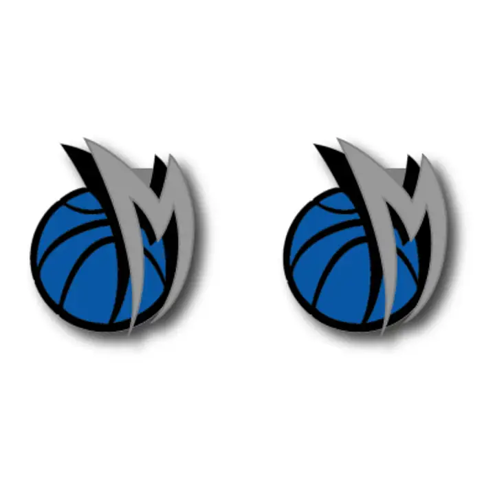 Boucles d'oreilles pendantes MAVS Logo Aminco