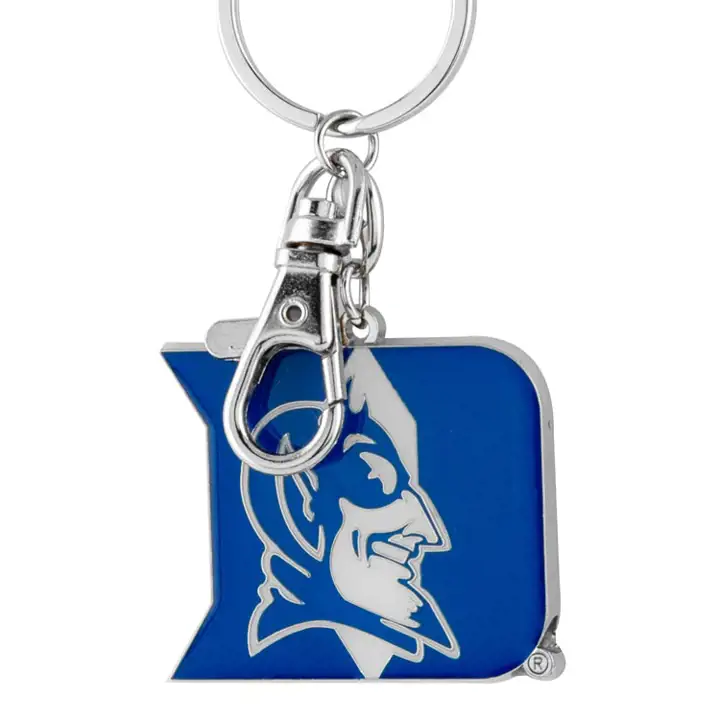 Porte-clés épais Duke Aminco bleu/argent