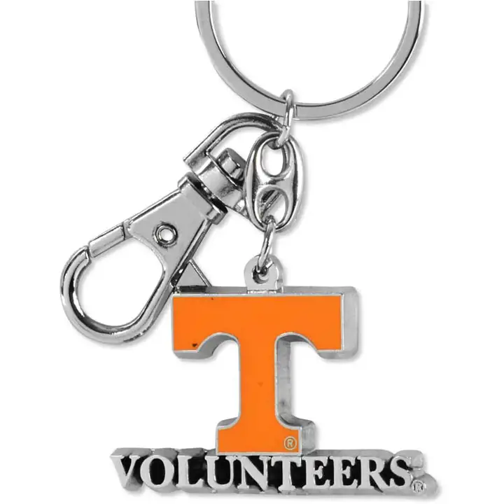 Porte-clés Aminco "Heavyweight" Tennessee argent/TN org