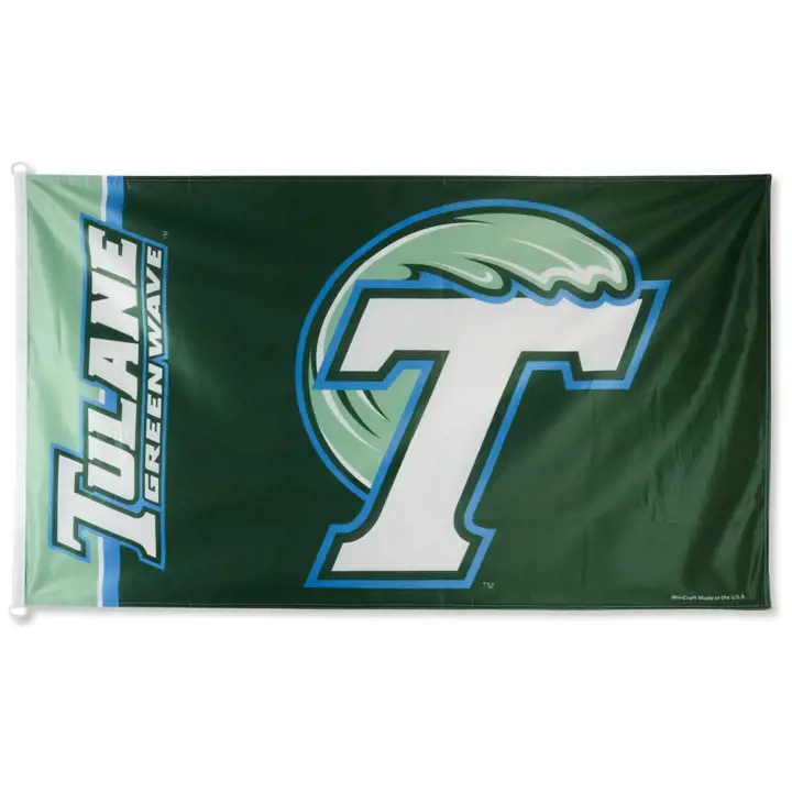 Drapeau Tulane 3x5 GAGNANT