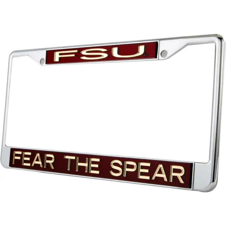 Cadre pour plaque d'immatriculation Florida St Laser - S/L Craignez la lance