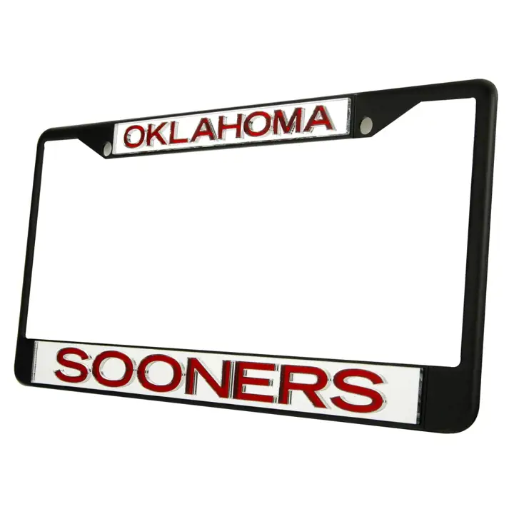 "Cadre Laser Oklahoma - T/P « Sooners » blc"