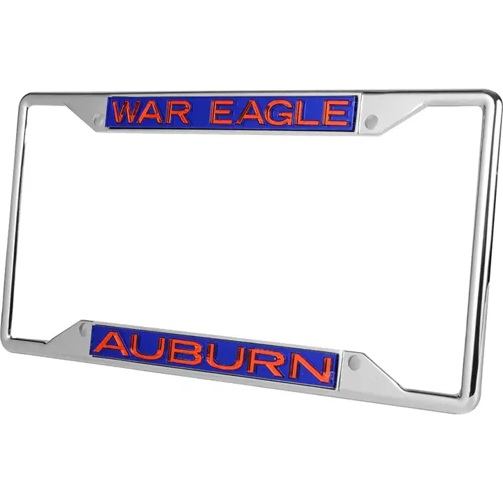 Cadre laser Auburn - ACIER INOXYDABLE WAR EAGLE