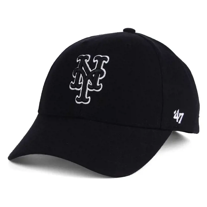 "METS MLB Black Series MVP NOIR \"NY\" CONTOUR BLANC noir"