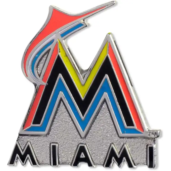Marlins Logo Pin Aminco Ast