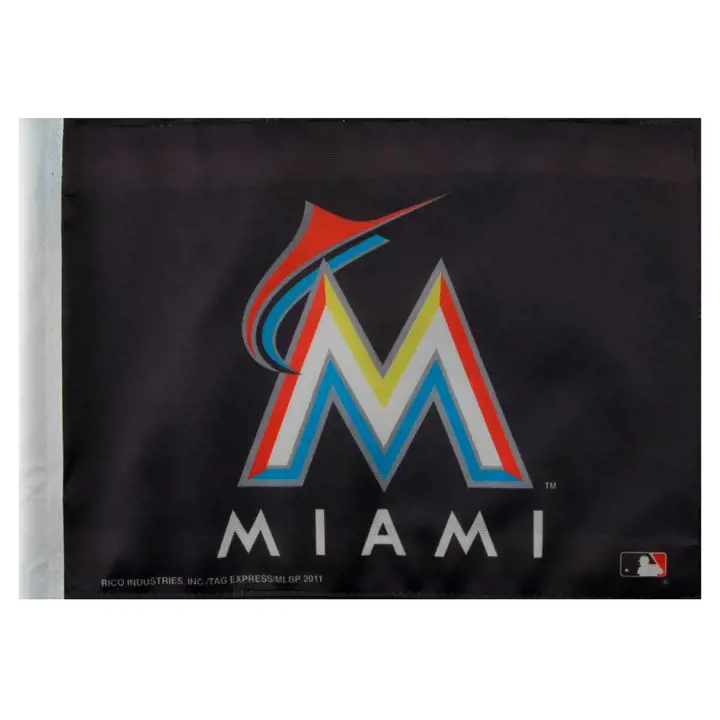 Drapeau de voiture M Marlins Rico