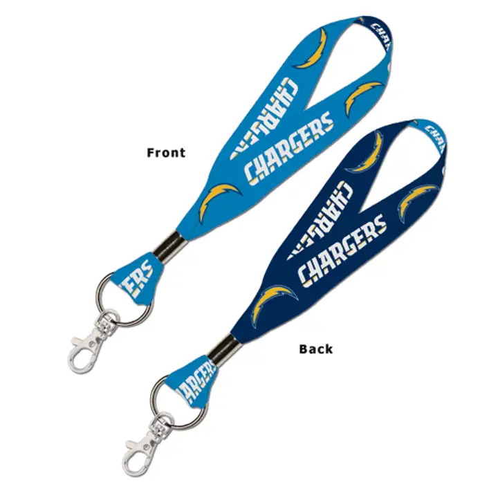 Cordon tour de cou porte-clés CHARGERS