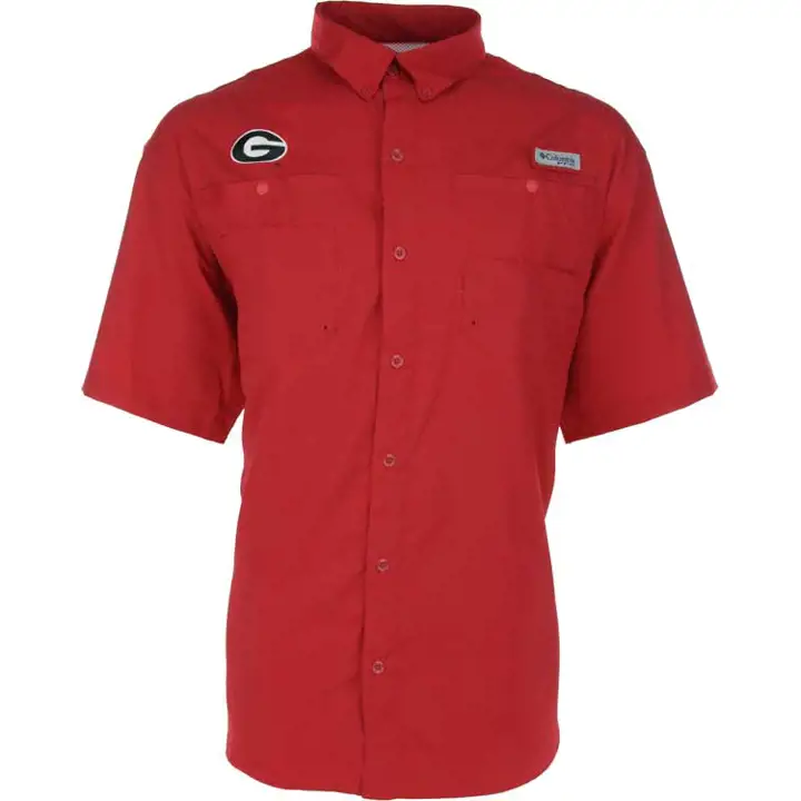 T-shirt Georgia NCAA Tamiami rouge