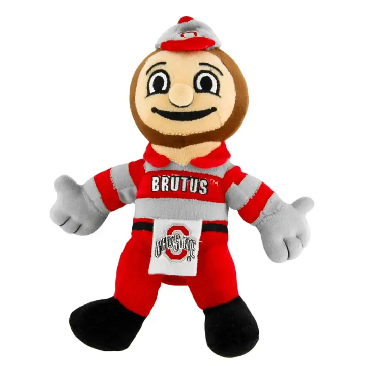 Peluche mascotte Ohio State - Brutus 20 cm