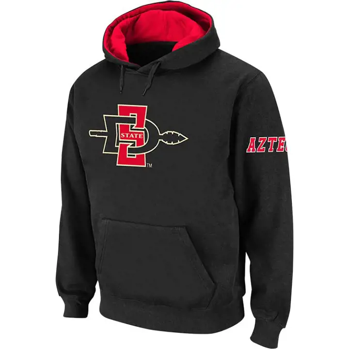 Sweat à capuche S Diego St 2F NCAA Big Logo rouge