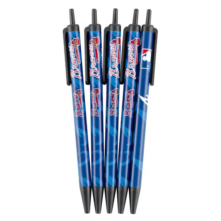 Stylos à clic BRAVES 5PK