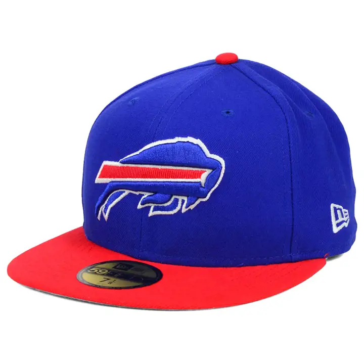 BILLS 2012 NFL Casquette Officielle 5950 bleu/rouge