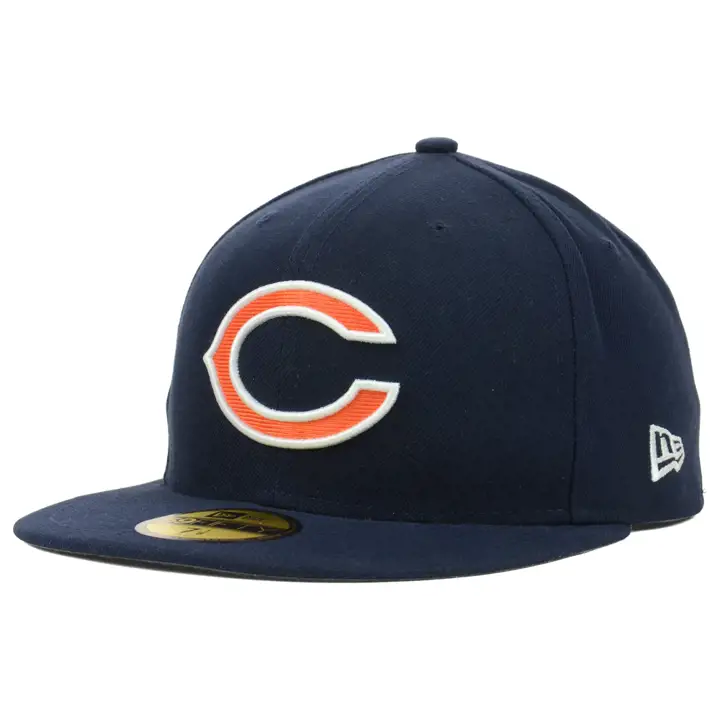 "BEARS NFL Personnalisé OF Basic 59Fifty \"C\" marine"