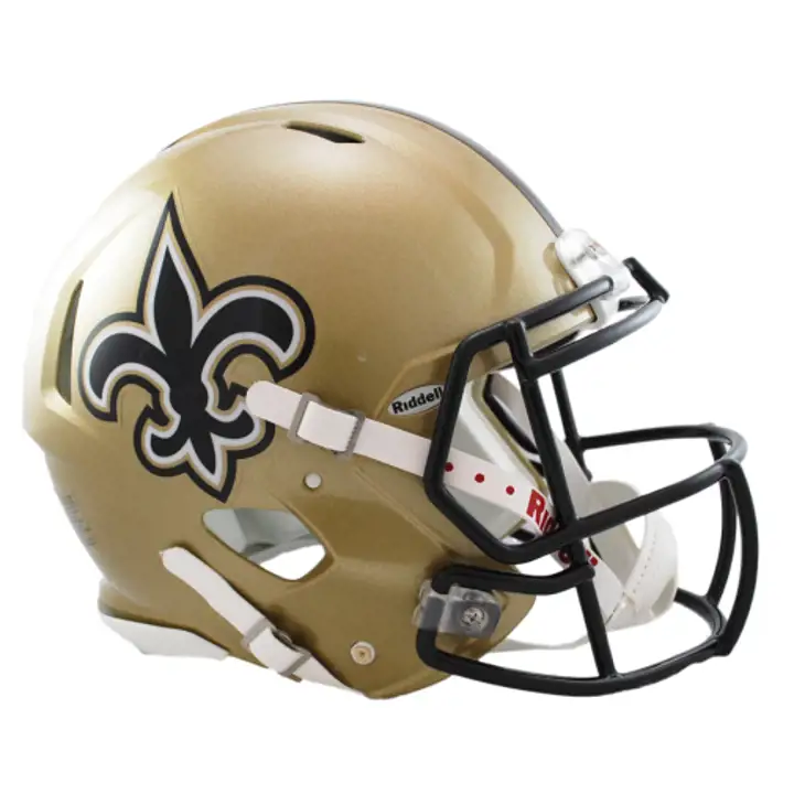 Mini-casque SAINTS Speed gl/noir/blanc