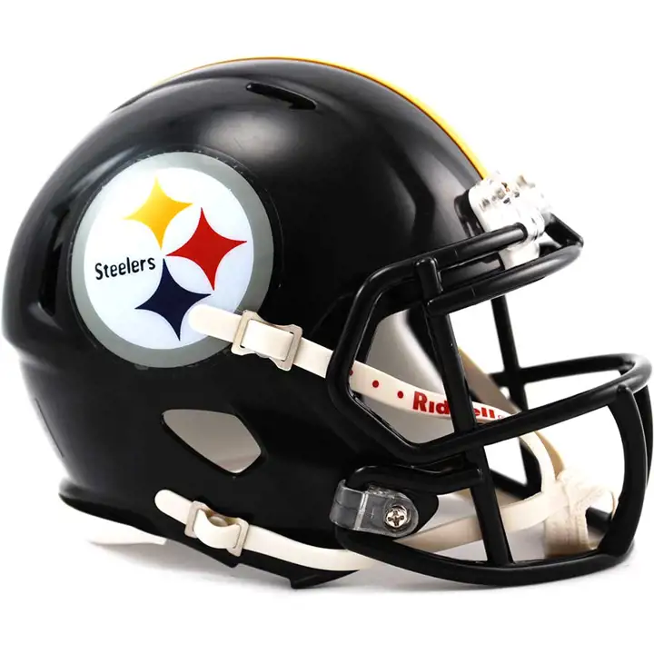STEELERS Speed Mini Casque noir/blanc