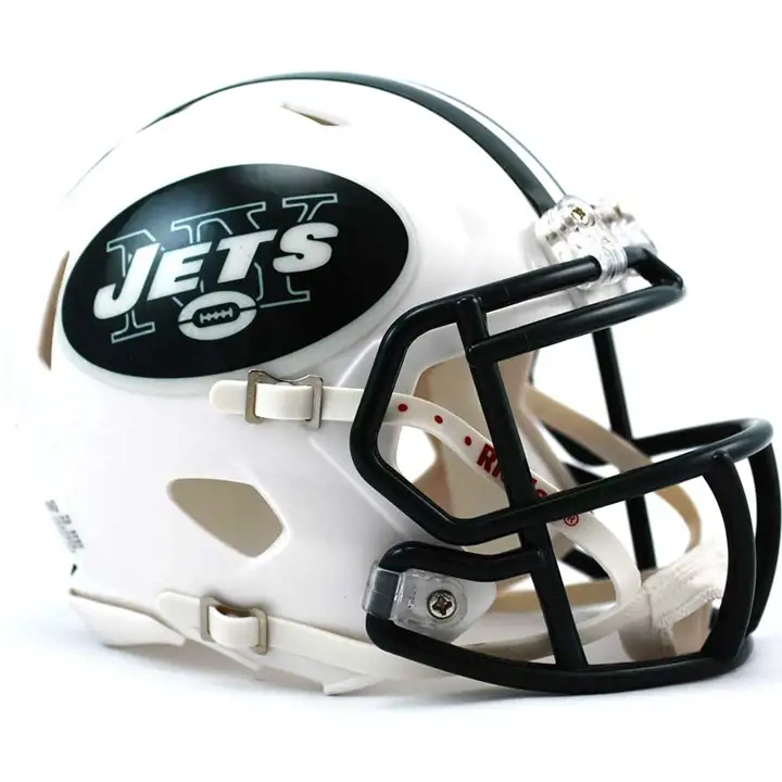 Mini-casque blanc NY JETS Speed