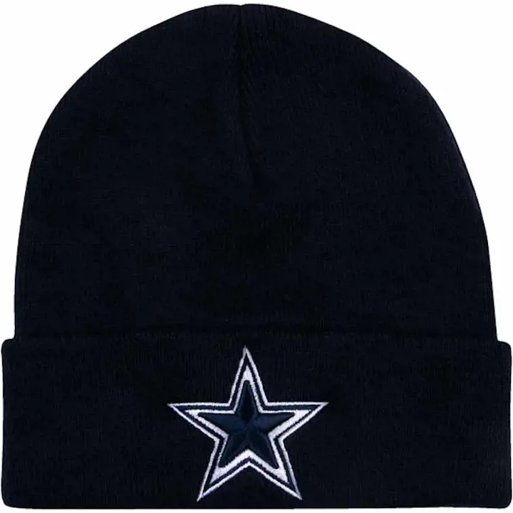 COWBOYS DCM bonnet tricoté basique marine
