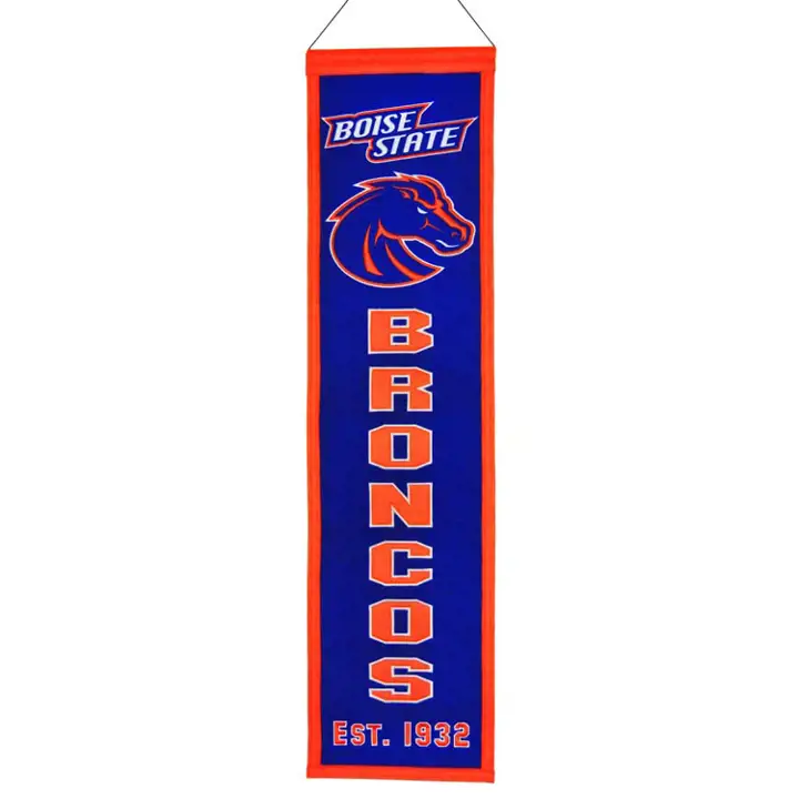 Bannières patrimoniales des Broncos de Boise State