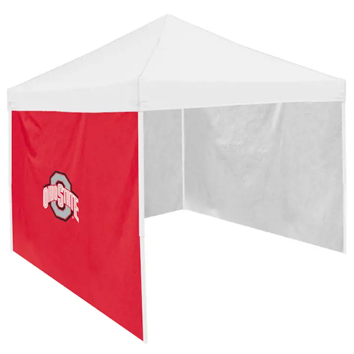 Panneau latéral de tente rouge de l'équipe de l'Ohio State