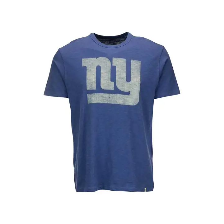 T-shirt bleu NFL Grit Logo Scrum des Giants de New York