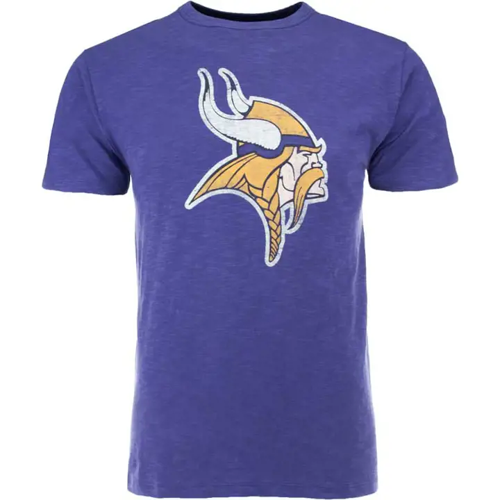 VIKINGS NFL Grit Logo Scrum Tee pur