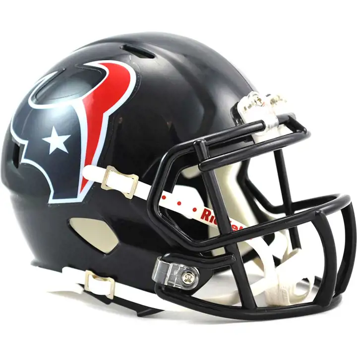 Mini-casque de vitesse Texans marine