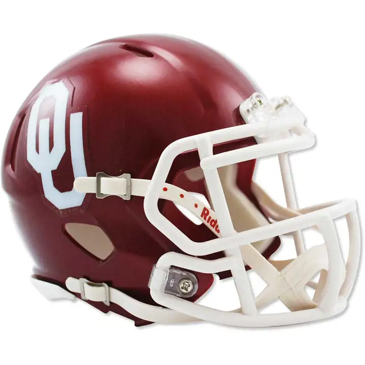 Mini casque Oklahoma Speed rouge