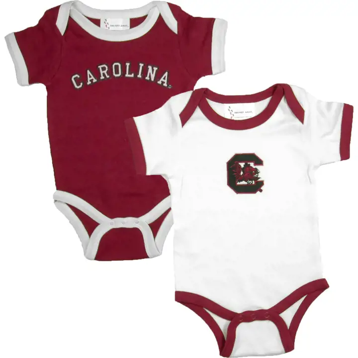 Caroline du Sud NCAA NB Pack de 2 Creeper Contrasté GAMECOCK marron/noir