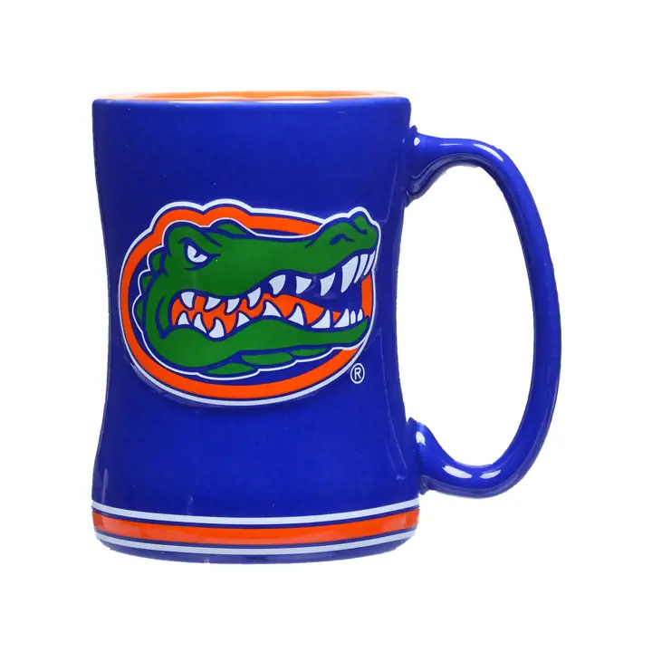Mug relief 40 cl Floride bleu/orange