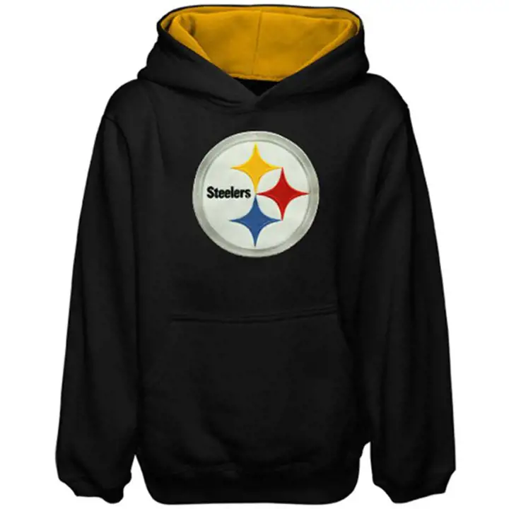 Hoodie enfant NFL Steelers noir