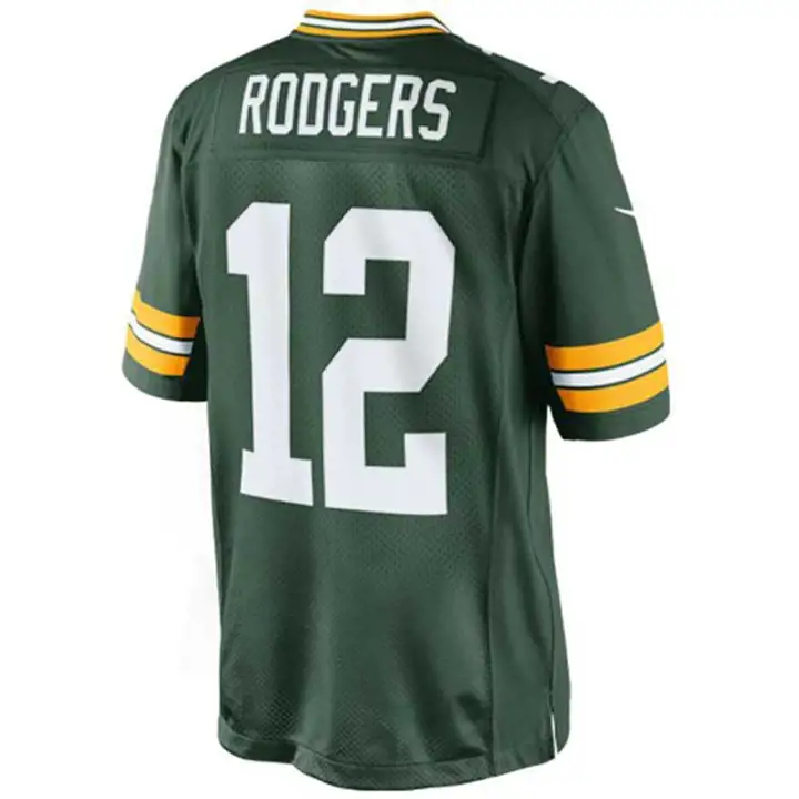 PACKERS NFL Maillot enfant édition limitée Rodgers vert
