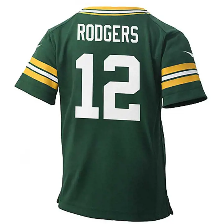 PACKERS NFL Maillot de match bébé Rodgers vert