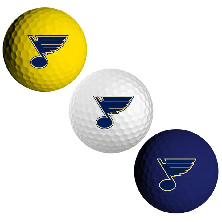 Lot de 3 balles de golf Blues