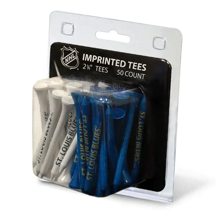Tee de golf Blues, paquet de 50
