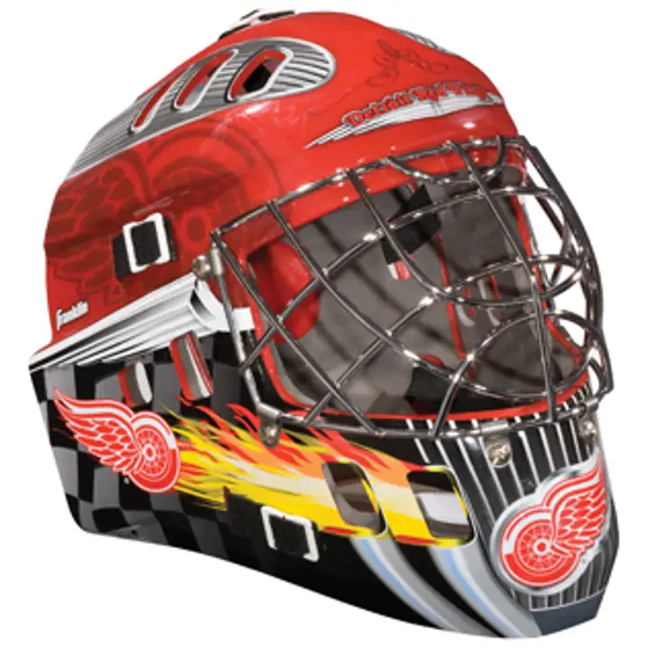 Mini-masque de gardien de but de l'équipe LNH des Red Wings