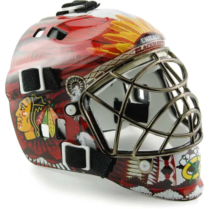 Masque de Gardien de But Miniature des Blackhawks de Chicago (LNH)