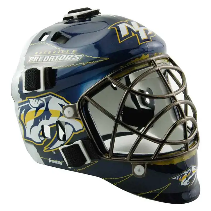 Mini-masque de gardien de but NHL des Predators