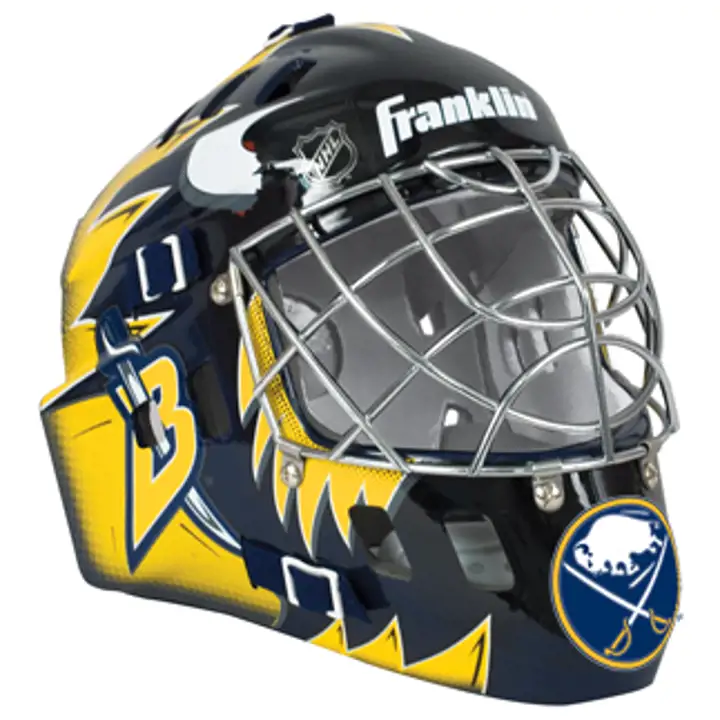 Mini masque de gardien de but des Sabres de la LNH