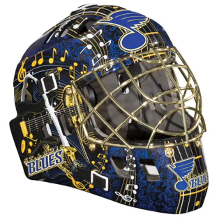 Mini-masque de gardien de but des Blues de la LNH
