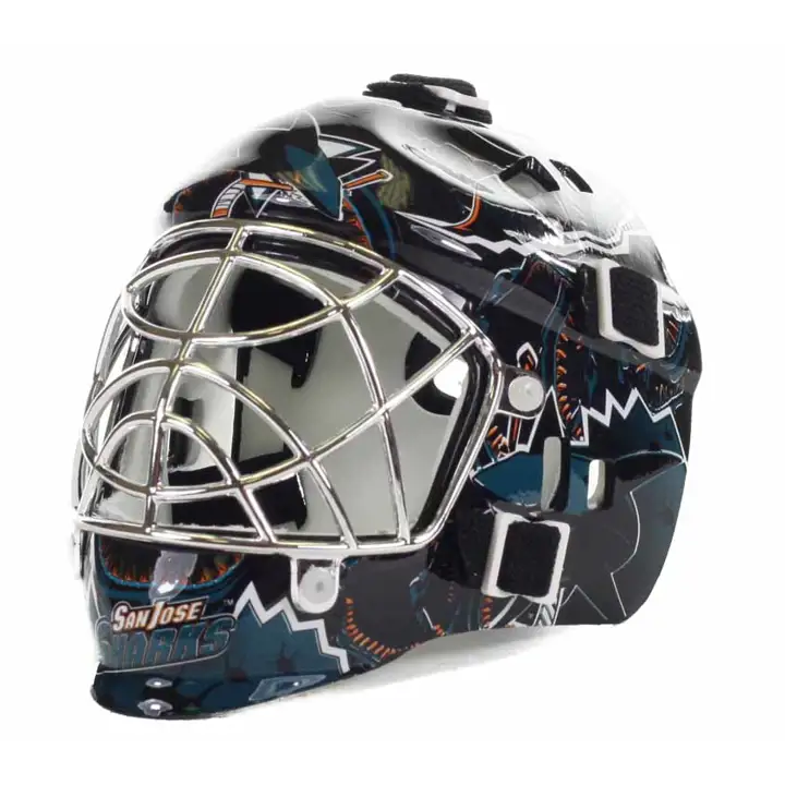 Mini-masque de gardien de but des Sharks de la LNH