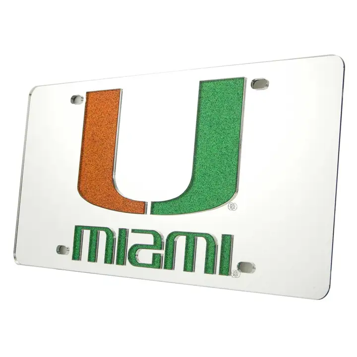 Miami (FL) Glitter Laser Tag "U" silv