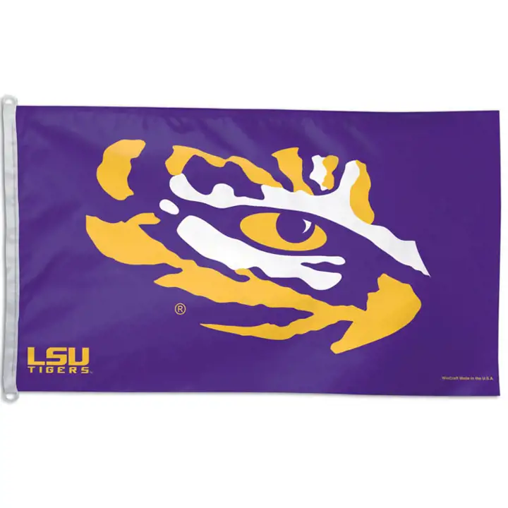 Drapeau LSU 3X5 Wincraft pur